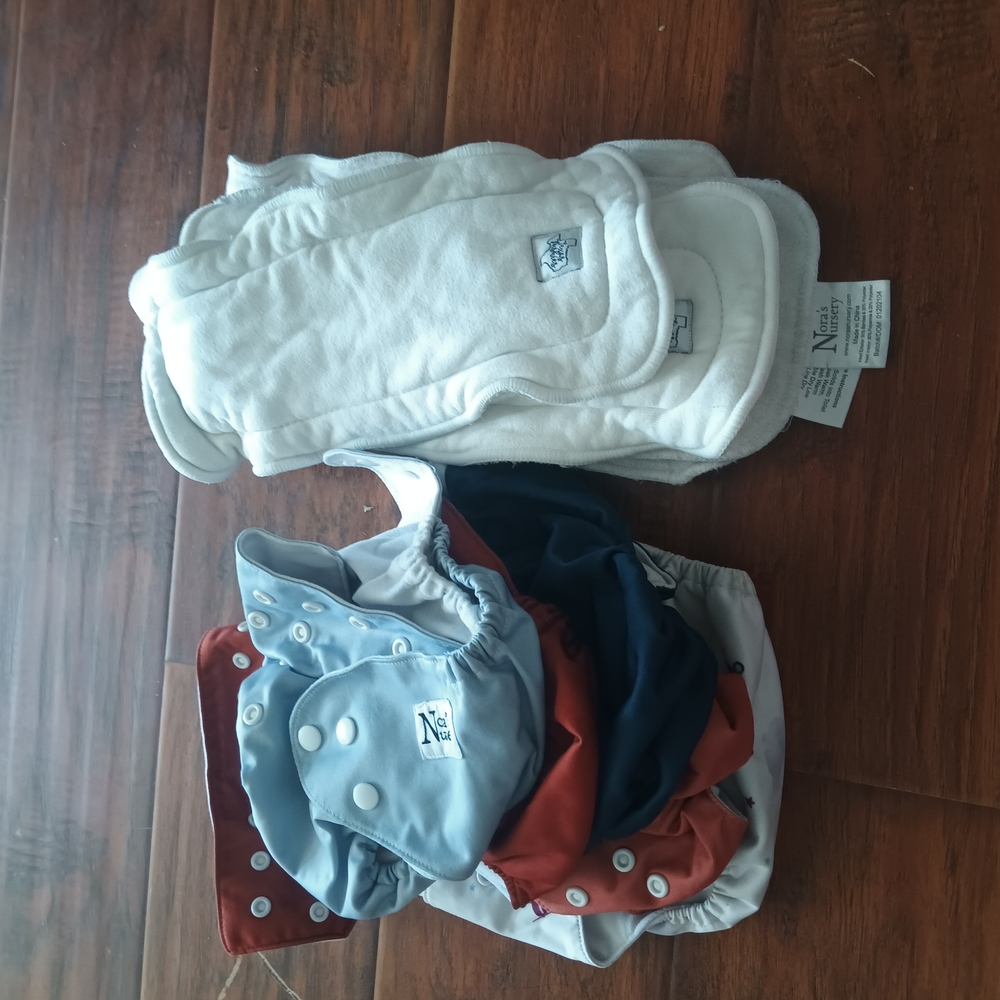 Stylish Multi-Color Diaper Covers Set